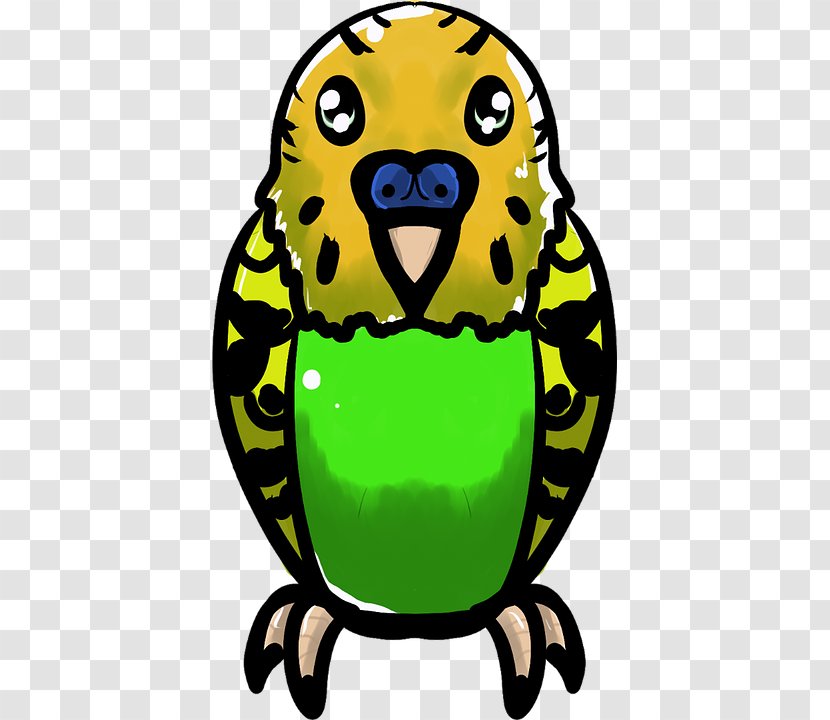 Clip Art Budgerigar Parrot Bird Yellow Transparent PNG