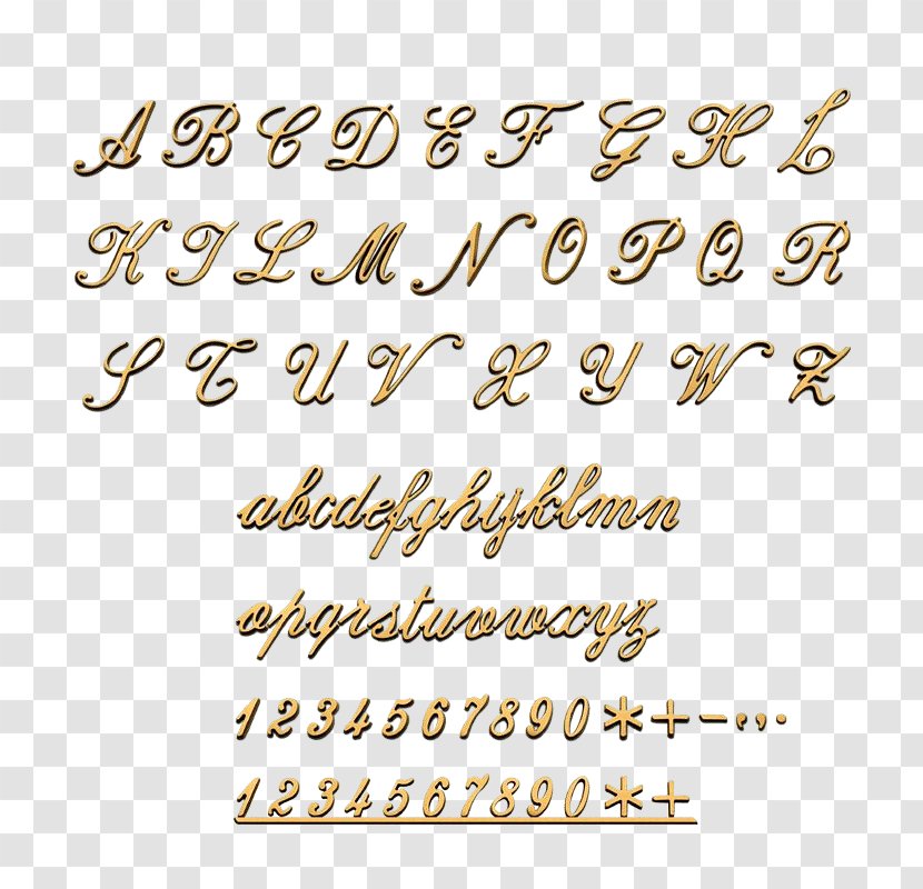 Cursive Italic Type Handwriting Letter Font - Marble - Sort Transparent PNG