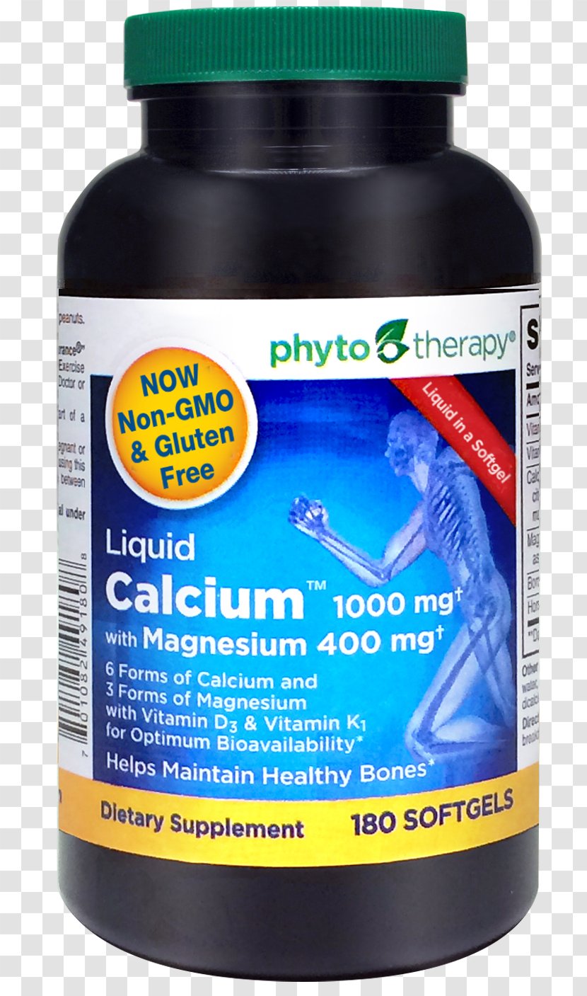 Dietary Supplement Magnesium Calcium Therapy Liquid Transparent PNG