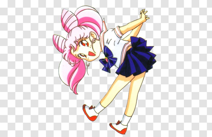 Pretty Soldier Sailor Moon Chibiusa Glycina Luna - Flower Transparent PNG