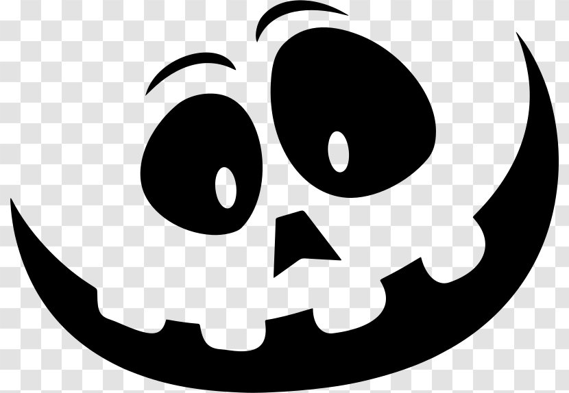 Jack-o'-lantern Halloween Pumpkin Clip Art - Face Transparent PNG