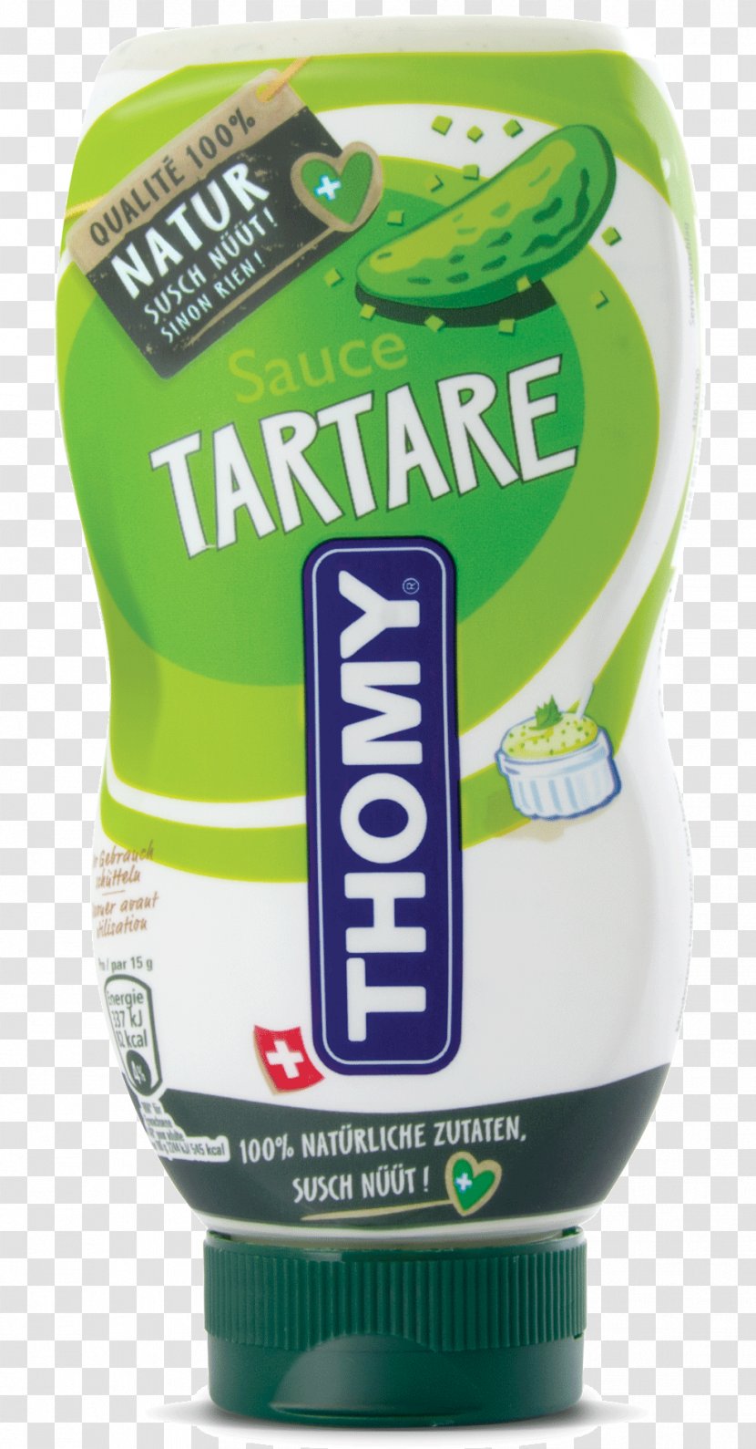 Tartar Sauce Thomy Brand - Milliliter Transparent PNG