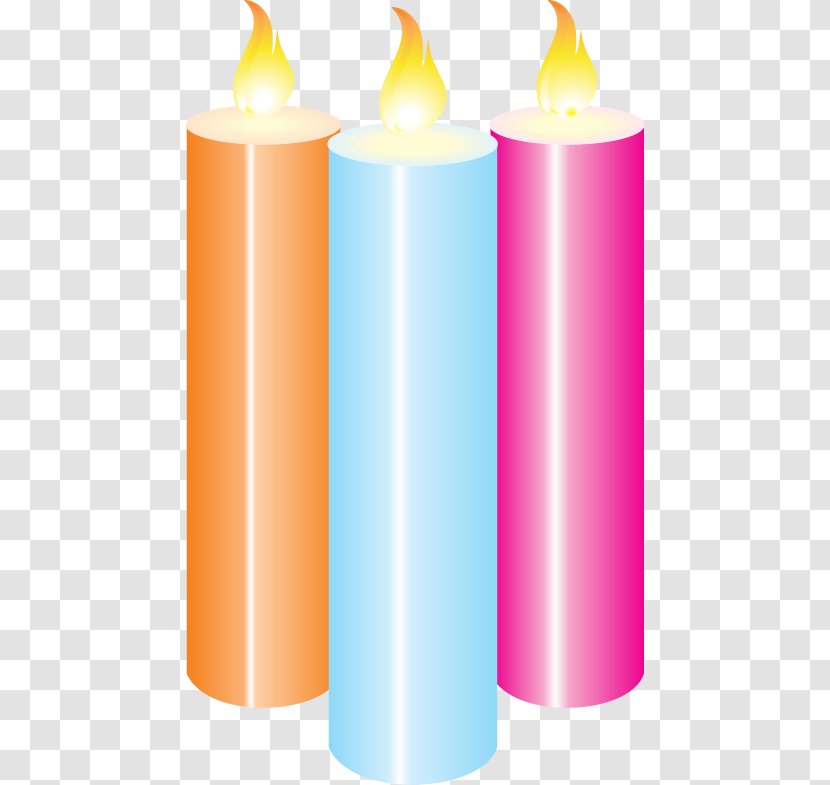 Candle Clip Art - Pixel - Color Candlelight Transparent PNG