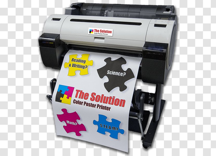 Inkjet Printing Paper Poster Press - Electronic Device - Printer Transparent PNG