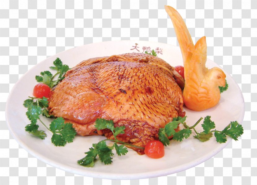 Roast Chicken Chinese Cuisine Delicatessen Cold Duck Food - Recipe - A Transparent PNG