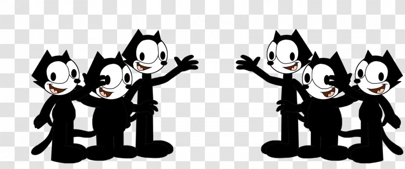 Felix The Cat Mickey Mouse Woody Woodpecker Oswald Lucky Rabbit - Logo Transparent PNG
