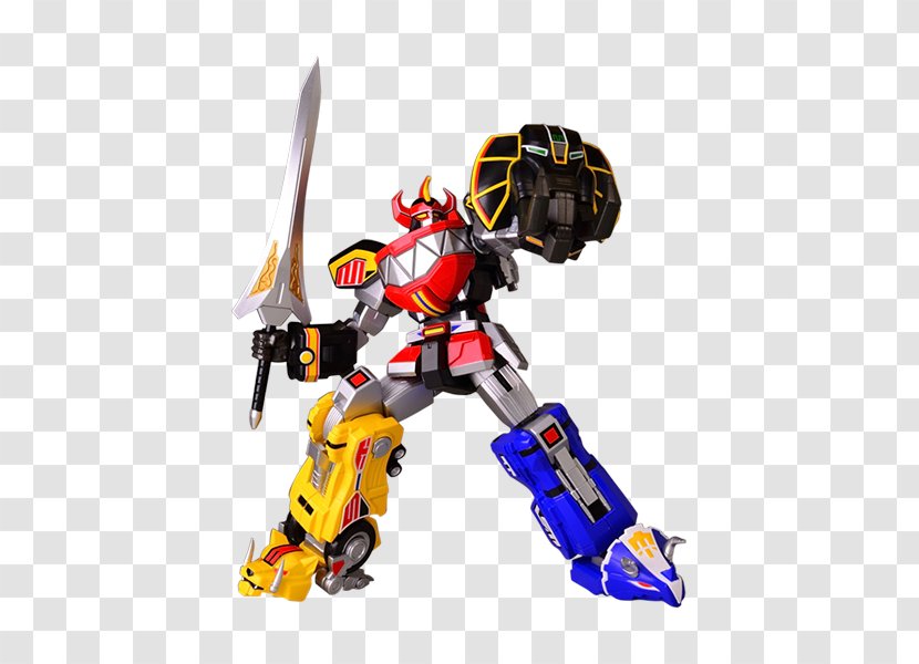 Power Rangers Robot Action & Toy Figures Mecha Figurine - Mighty Morphin Transparent PNG