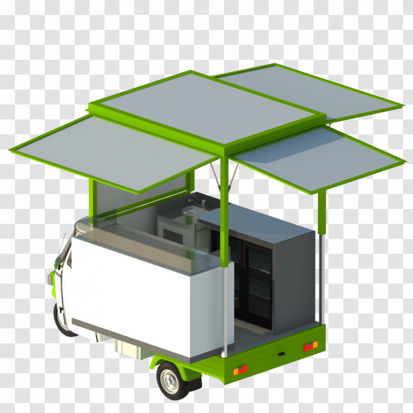 Piaggio Ape Street Food Cafe Ice Cream Transparent PNG