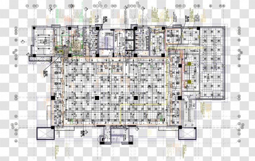 Floor Plan Architecture Technical Drawing - Service - Design Transparent PNG