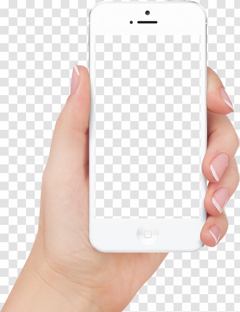 Closed-circuit Television Camera Smartphone Mobile App Security - Gadget - White Iphone In Hand Transparent Image Transparent PNG