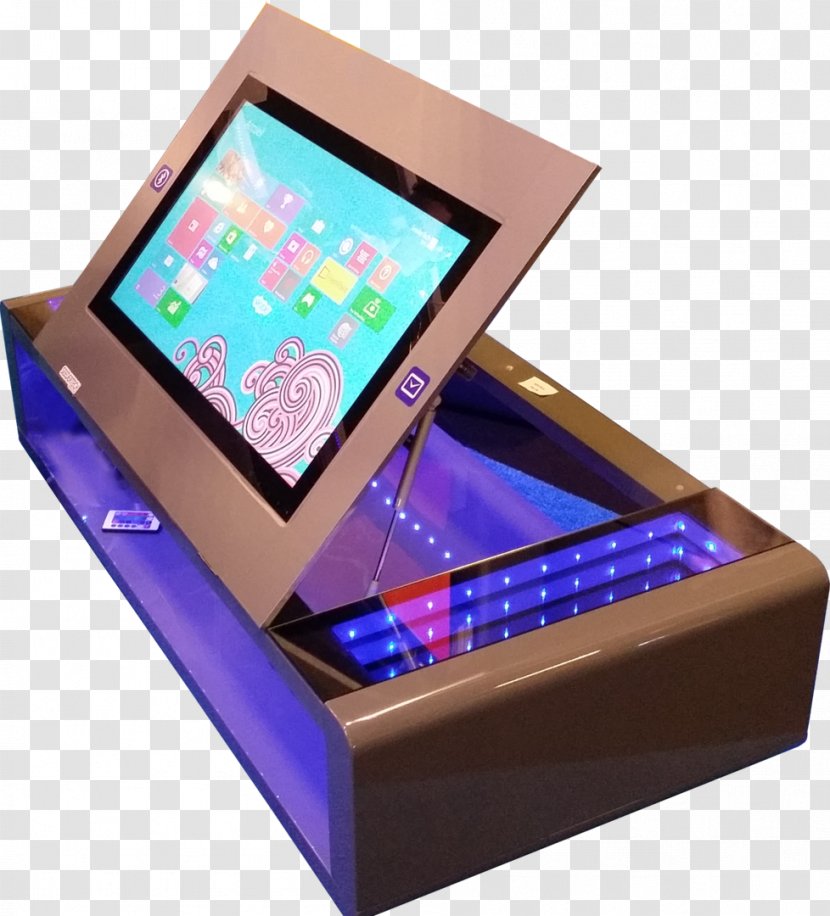 Coffee Tables Touchscreen Furniture Electronic Visual Display - Gadget - Table Transparent PNG