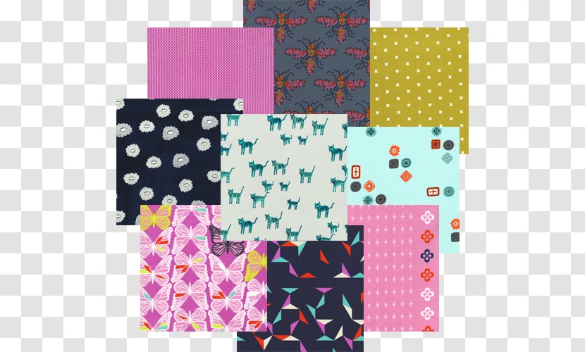 Textile Patchwork Place Mats Polka Dot Quilting - Square Meter - Picnic Transparent PNG