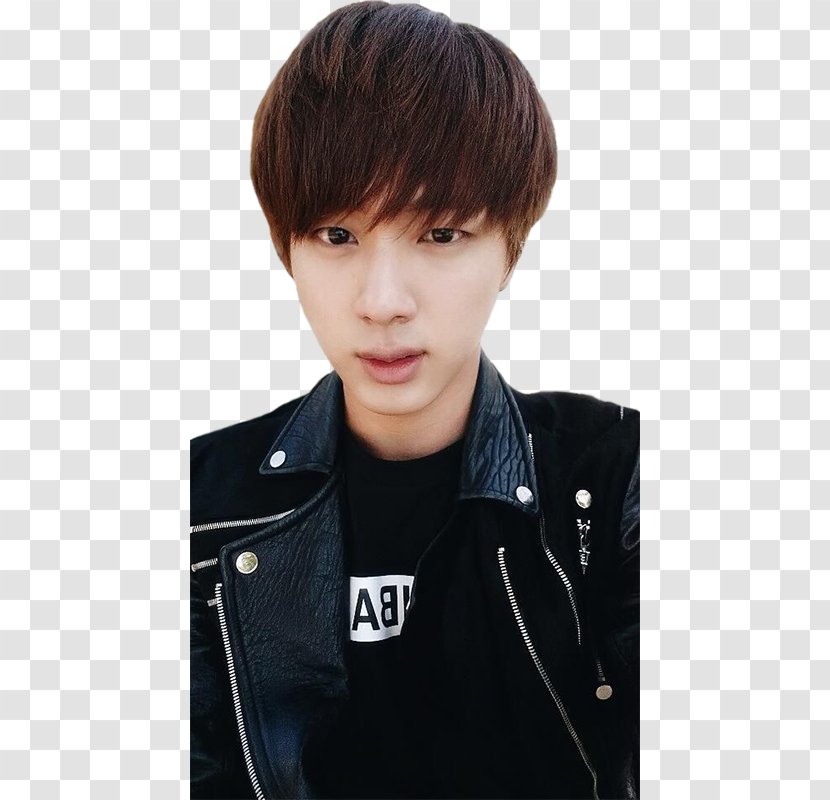 Jin Hair Coloring BTS Bob Cut Hairstyle - Silhouette - Winner Kpop Signature Transparent PNG