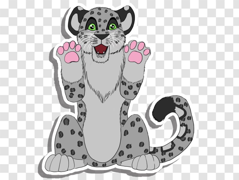 Whiskers Tiger Leopard Cat - Heart - Say Hi Transparent PNG