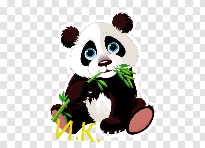 Giant Panda Red Bear Drawing Clip Art Transparent PNG