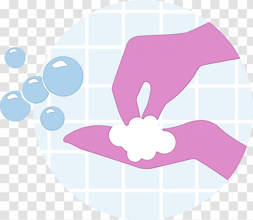 Hand Washing Line Art Logo Cartoon Abstract Art Transparent PNG