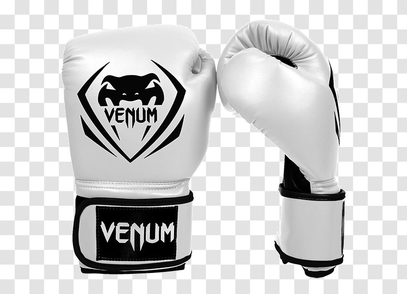 Venum Boxing Glove Mixed Martial Arts - White Transparent PNG