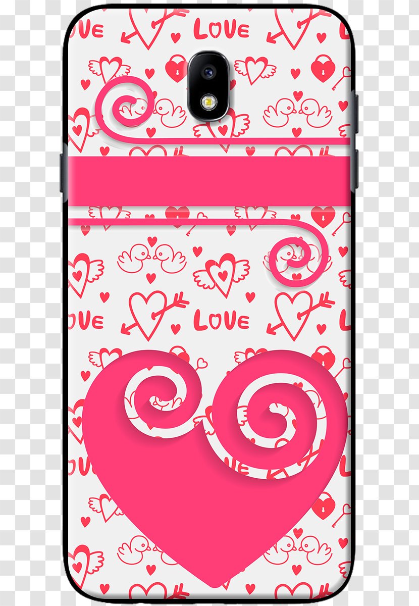 Valentine's Day Mobile Phone Accessories Phones Clip Art - Heart - Professional Tim Transparent PNG