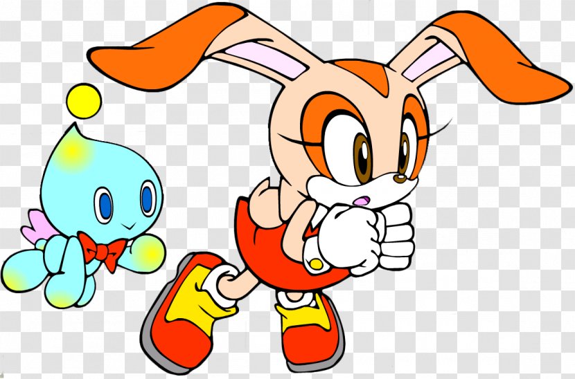 Sonic Advance 2 3 Cream The Rabbit Amy Rose - Chao - Cheese Transparent PNG