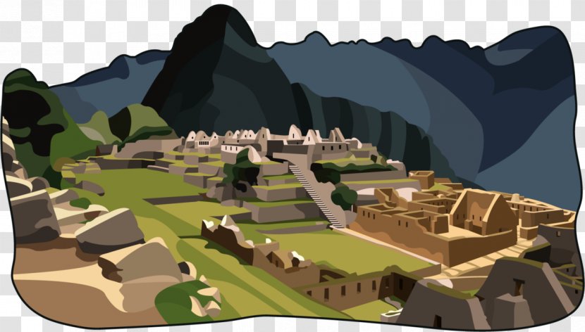 Machu Picchu Cusco Clip Art - Tourism - Digital Clipart Transparent PNG