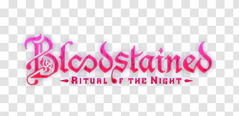 Bloodstained: Ritual Of The Night Logo Brand Font - Castlevania Dawn Sorrow Transparent PNG