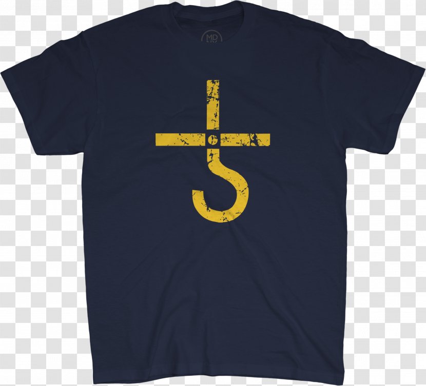 T-shirt Blue Öyster Cult Logo Yellow Transparent PNG