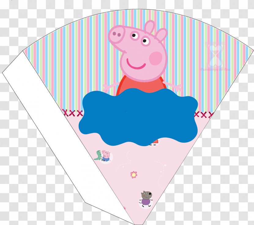 Paper Drawing Convite Party - Pig Transparent PNG