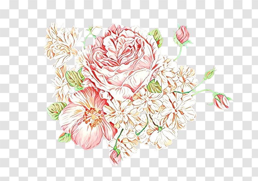 Bouquet Of Flowers Drawing - Peony - Chinese Transparent PNG