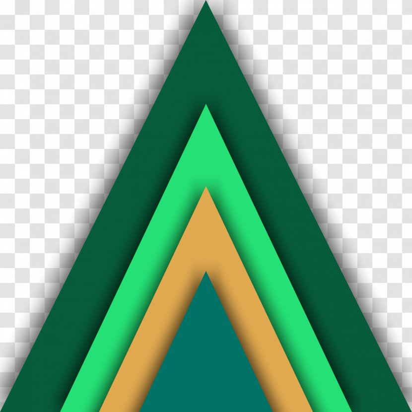 Triangle Font - Sky Transparent PNG