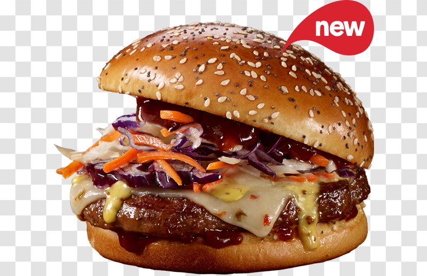 Angus Cattle Hamburger Barbecue Smokehouse Bacon - Mcdonalds Transparent PNG