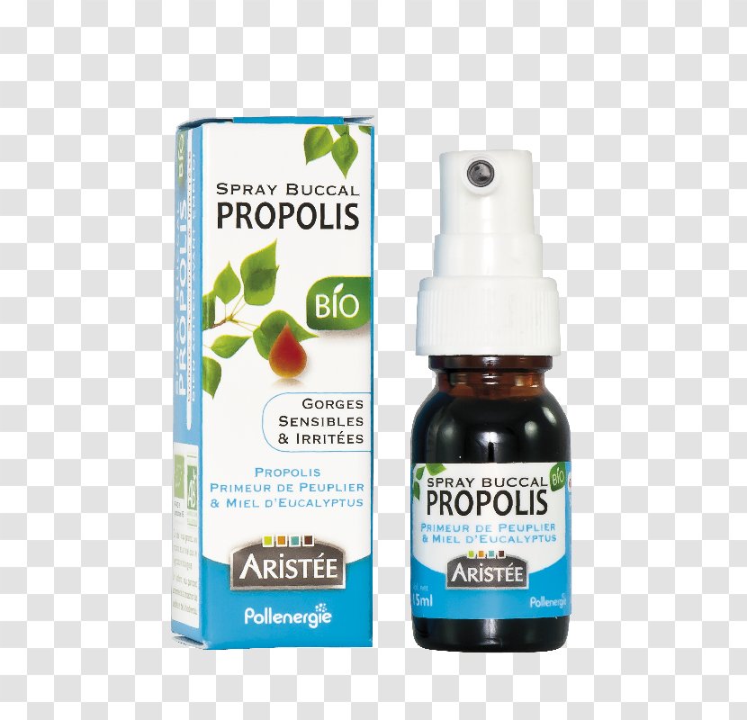 Propolis Aerosol Spray Essential Oil Organic Food - Bee - Bien Etre Transparent PNG