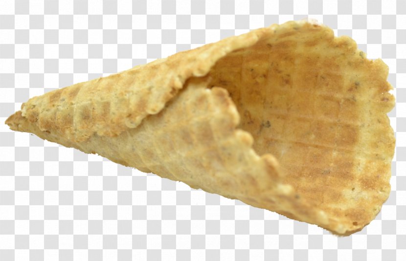Ice Cream Cones Horn Waffle - Food Transparent PNG