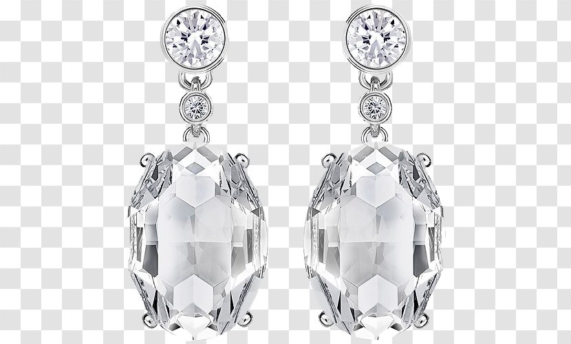 Earring Swarovski AG Jewellery Necklace Vintage Clothing - Bezel - Jewelry Gemstone Earrings Transparent PNG