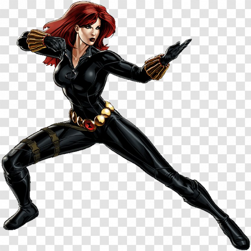 Black Widow Marvel: Avengers Alliance Iron Man Captain America Maria Hill - 2 - HD Transparent PNG