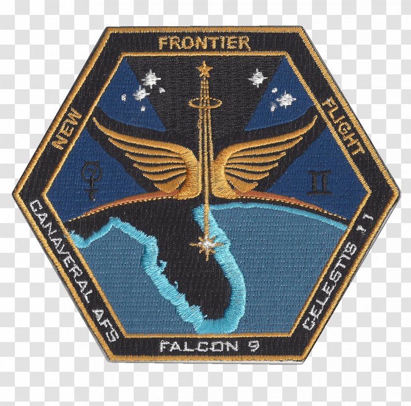 Mercury-Atlas 9 Celestis Spaceflight Gemini 5 Project Mercury - Patch Transparent PNG