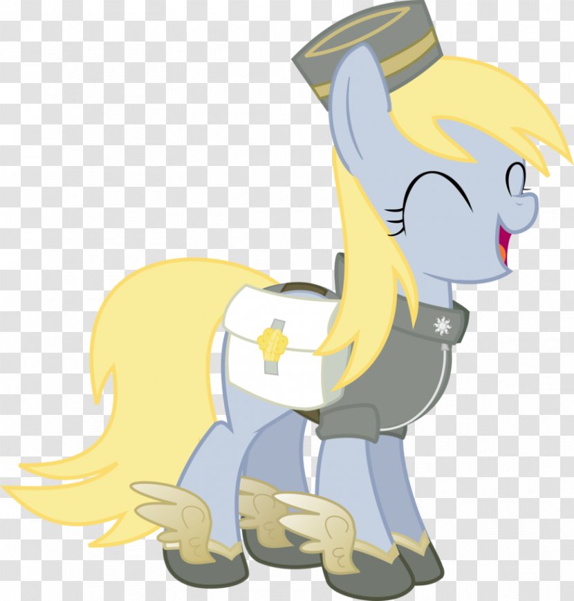 Horse Pony Derpy Hooves Mammal Cartoon - Tail - My Little Transparent PNG