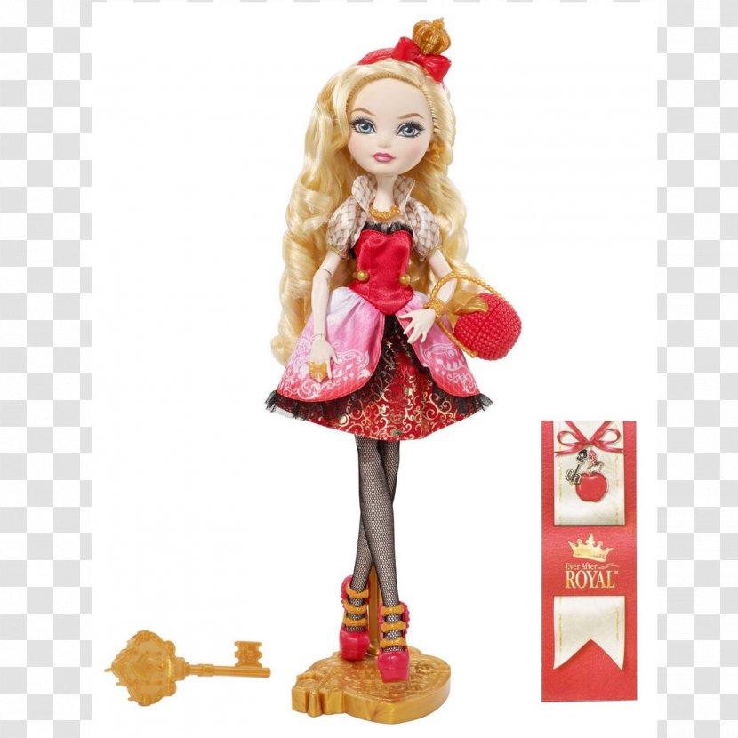 Ever After High Legacy Day Apple White Doll Toy - Beanie Babies Transparent PNG