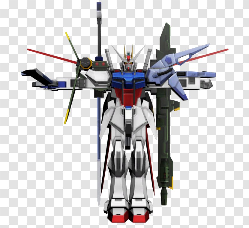 GAT-X105 Strike Gundam Art Mecha Robot - Sword - Gatx105 Transparent PNG