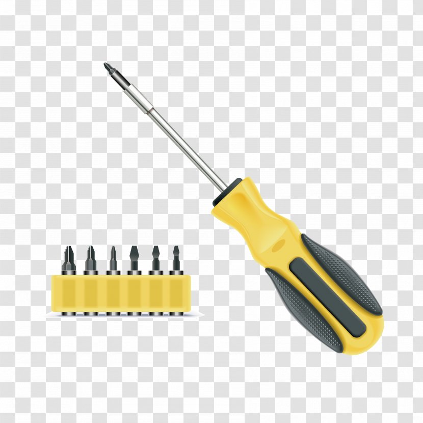 Screwdriver Mitsubishi Lancer Car Tool - Nail - A Full Set Of Screwdrivers Transparent PNG