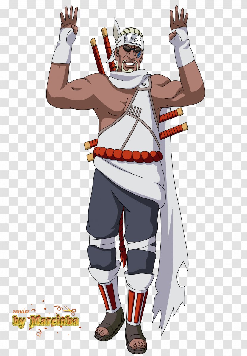 Killer Bee Naruto Uzumaki Jinchūriki - Watercolor Transparent PNG