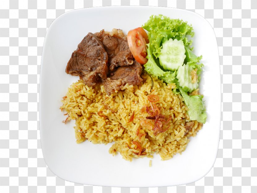 Kabsa Thai Fried Rice Nasi Goreng Biryani Pilaf - Lunch - Kumpir Transparent PNG