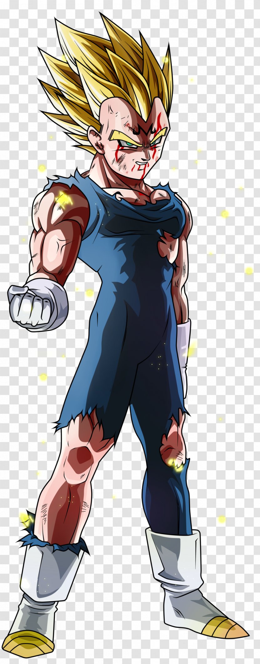 Vegeta Majin Buu Cell Goku Gohan - Cartoon Transparent PNG