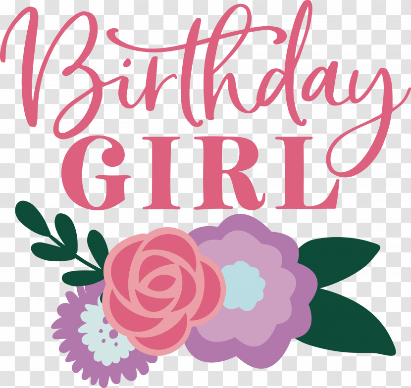 Birthday Girl Birthday Transparent PNG