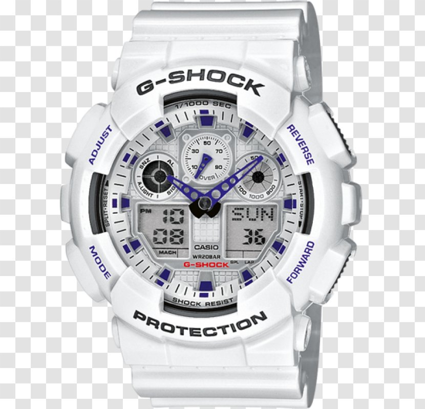 Casio F-91W Shock-resistant Watch G-Shock Transparent PNG