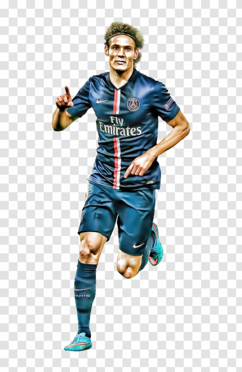 Soccer Player Sport - Ball - Cavani Transparent PNG