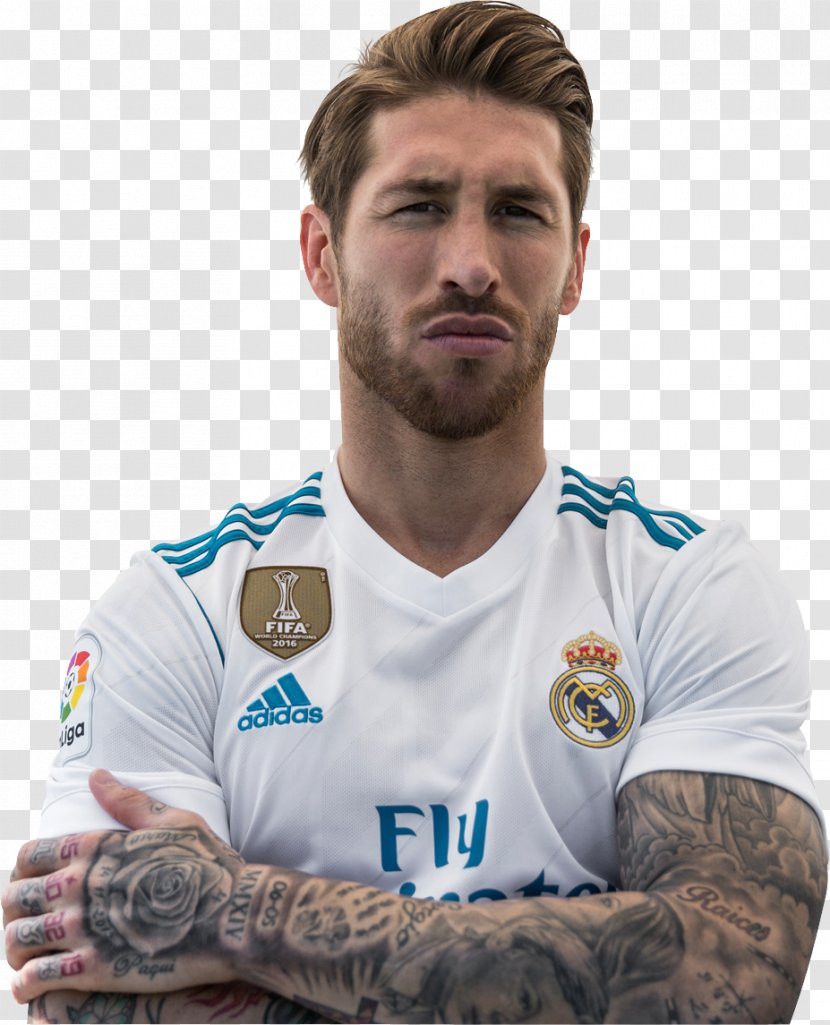 Sergio Ramos Real Madrid C.F. Spain National Football Team Player - Arm Transparent PNG