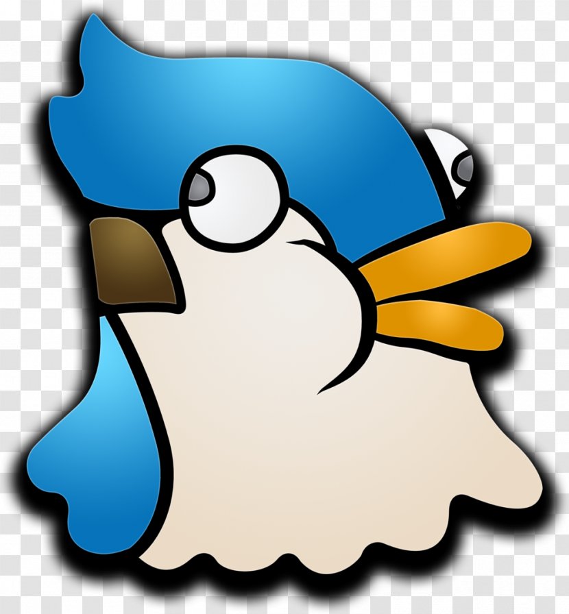 Computer Software Penguin Graphic Design YouTube Clip Art - Entity - Blue Business Card Transparent PNG
