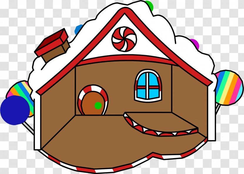 Club Penguin Gingerbread House Igloo - Smile Transparent PNG