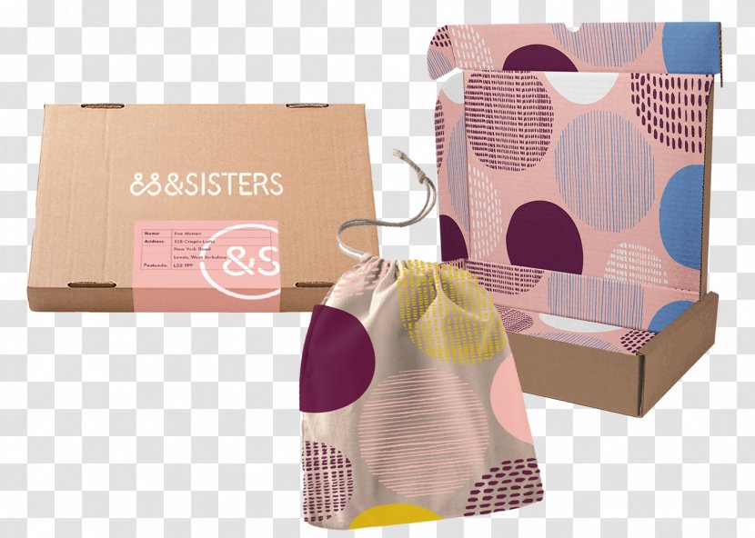 Menstruation Product Tampon Paper Box - Feminine Goods Transparent PNG