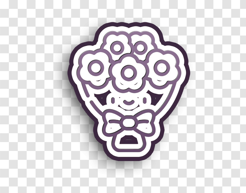 Wedding Icon Bouquet Icon Transparent PNG